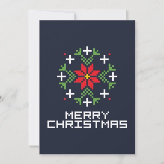 クリスマスパターン6 招待状 (正面)