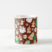 クリスマスパターン7 – コーヒーマグ コーヒーマグカップ (中央)