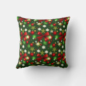クリスマスパターン8 -装飾用クッション クッション (裏面)