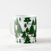 クリスマスパターン9 – コーヒーマグ コーヒーマグカップ (正面左)