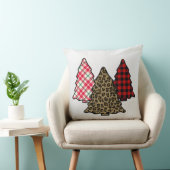 クリスマスパターン（の模様が）あるツリー クッション (椅子)