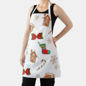 クリスマスパターン エプロン (インサイチュ)