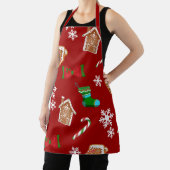 クリスマスパターン エプロン (インサイチュ)