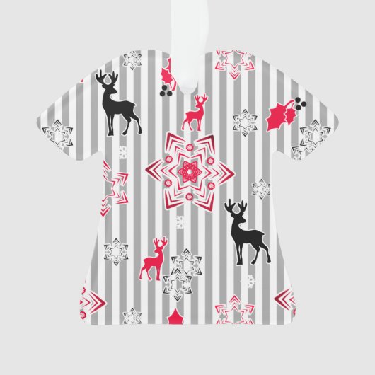 クリスマスパターン オーナメント (正面)