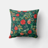 クリスマスパターン クッション (裏面)