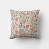 クリスマスパターン クッション (裏面)