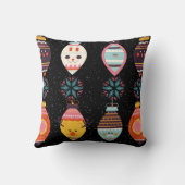 クリスマスパターン クッション (裏面)