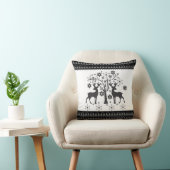 クリスマスパターン クッション (椅子)