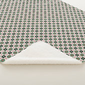 クリスマスパターン シェルパブランケット (3/4)