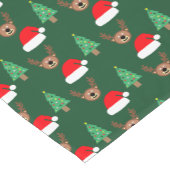 クリスマスパターン ショートテーブルランナー (コーナー)