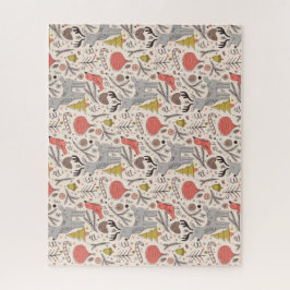 クリスマスパターン ジグソーパズル