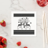 クリスマスパターン スタンダードカクテルナプキン (インサイチュ)