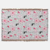 クリスマスパターン スローブランケット (正面)