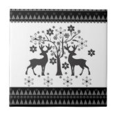 クリスマスパターン タイル (正面)