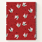 クリスマスパターン ノートブック (裏面)