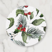 クリスマスパターン フェイバータグ (裏面)