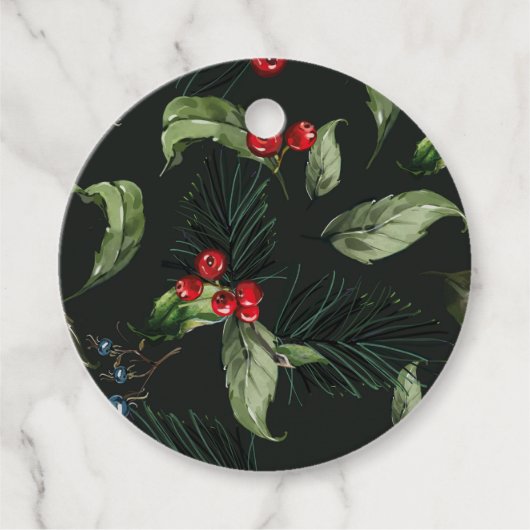 クリスマスパターン フェイバータグ (正面)