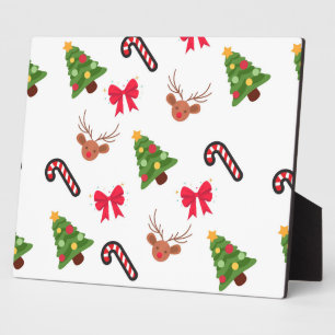 クリスマスパターン フォトプラーク