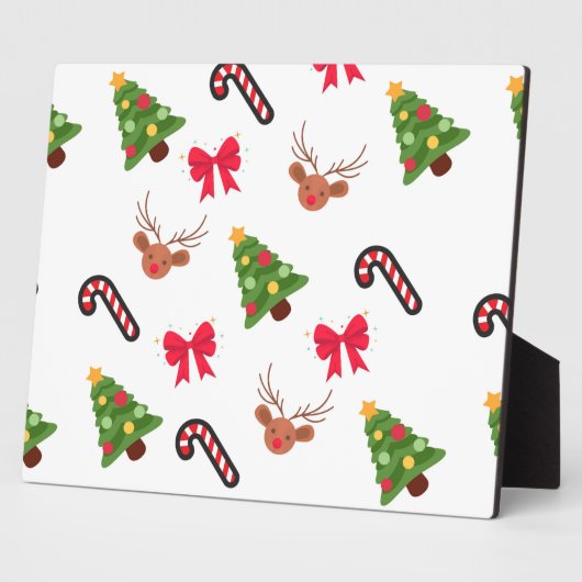 クリスマスパターン フォトプラーク (側面)