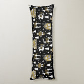 クリスマスパターン ボディピロー (裏面 (縦))