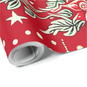 クリスマスパターン ラッピングペーパー (ロールコーナー)