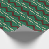 クリスマスパターン，新年おめでとう ラッピングペーパー (角)