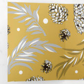 クリスマスパターン, 松の雪 6 三つ折りクリスマスカード (内部最初)