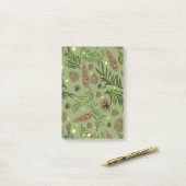 クリスマスパターン、松雪11 ポストイット (デスク上)