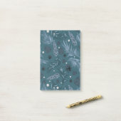 クリスマスパターン、松雪12 ポストイット (デスク上)