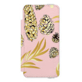 クリスマスパターン、松雪4 INCIPIO iPhoneウォレットケース (フォリオ 正面)