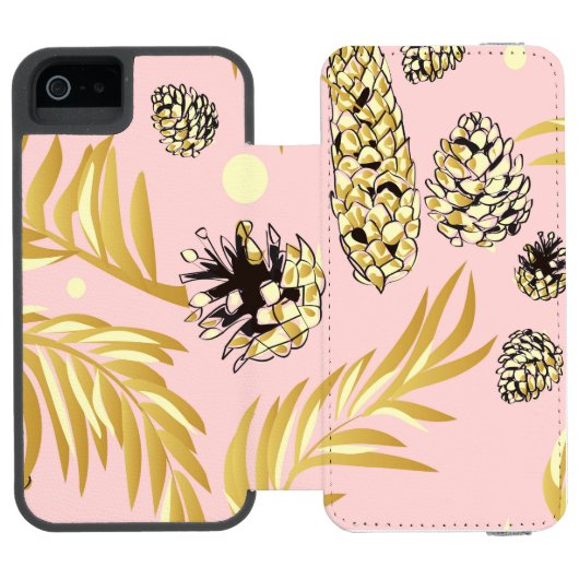 クリスマスパターン、松雪4 INCIPIO iPhoneウォレットケース (フォリオ Open)