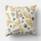 クリスマスパターン、松雪5 クッション (裏面)