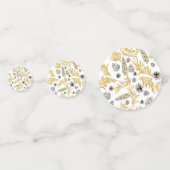 クリスマスパターン、松雪5 コンフェッティ (裏面)