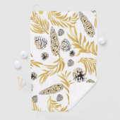 クリスマスパターン、松雪5 ゴルフタオル (インサイチュ)