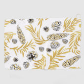 クリスマスパターン、松雪5 ゴルフタオル (横)