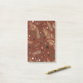 クリスマスパターン、松雪8 ポストイット (デスク上)