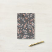 クリスマスパターン、松雪 ポストイット (デスク上)