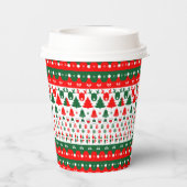 クリスマスパターン 紙コップ (裏面)