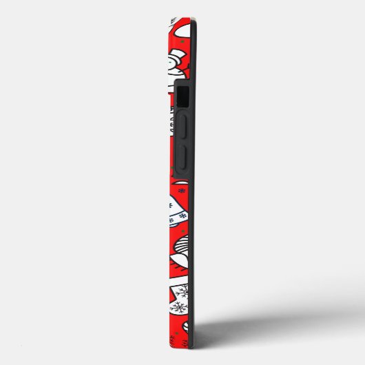 クリスマスパターン Case-Mate iPhoneケース (裏面 / 左)