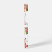 クリスマスパターン iPhoneケース (左側面)