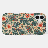 クリスマスパターンiphone 16ケース iPhoneケース (裏面横)