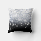 クリスマスパチパチ雪 クッション (裏面)