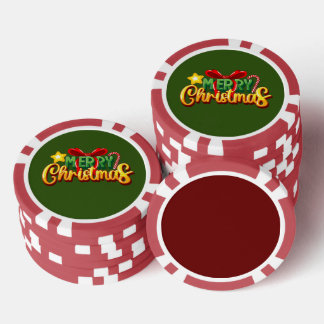 クリスマスパック ポーカーチップ