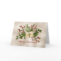 クリスマスパッケージレッドベリー緑の水色