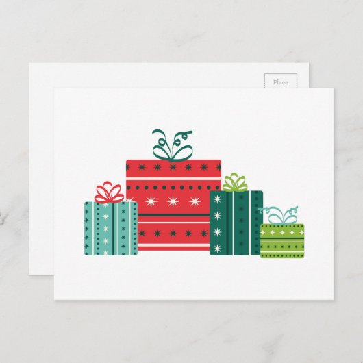 クリスマスパッケージ シーズンポストカード (正面/裏面)