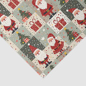 クリスマスパッチワークキルト 薄葉紙 (詳細)