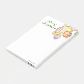 クリスマスパッド投稿itオーナメントノートパッド4 x 6 ポストイット (アングル)