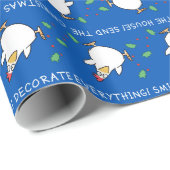 クリスマスパニックチキン2バイサンドラ・ボイントン ラッピングペーパー (ロールコーナー)