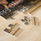 クリスマスパパ。 ジグソーパズル (側面)