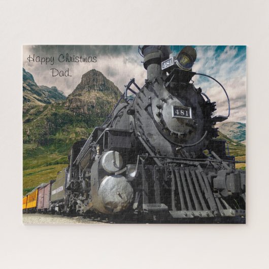 クリスマスパパ。 ジグソーパズル (横)